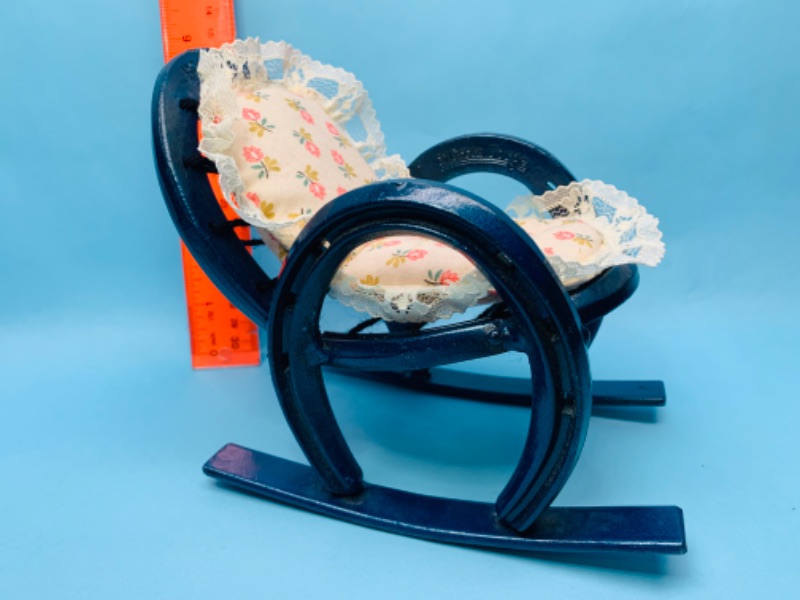Photo 1 of 279808…unique horseshoe doll chair 