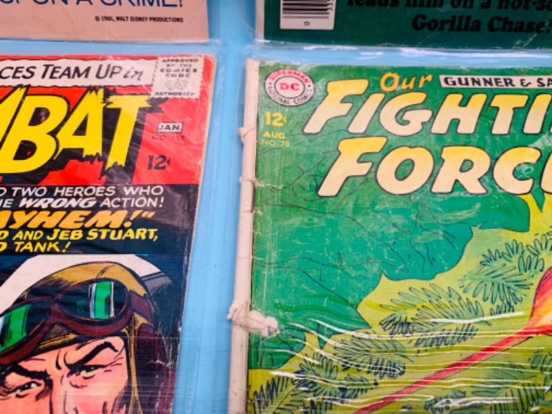 Photo 3 of 279833…shows wear- vintage comics $.12-$.50 cents in sleeves - see photos 