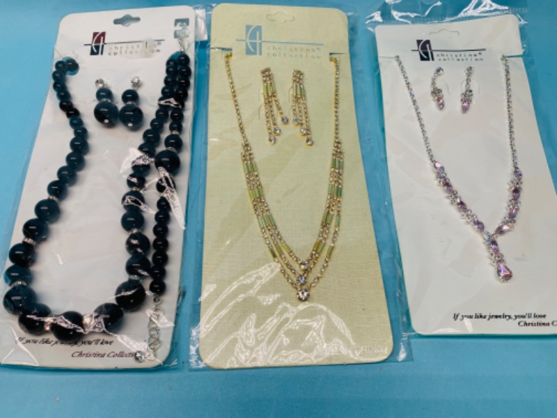 Photo 1 of 279836… 3 Christina collection fashion jewelry in packages 
