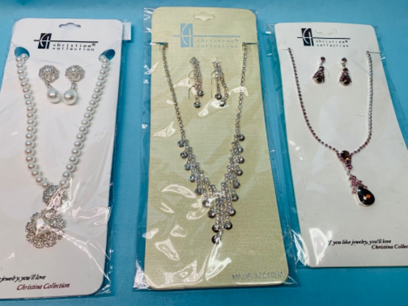 Photo 1 of 279840… 3 Christina collection fashion jewelry in packages 