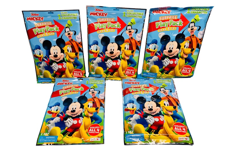 Photo 1 of 279898…5 Disney Mickey play packs- coloring book, stickers, crayons, stencil and more