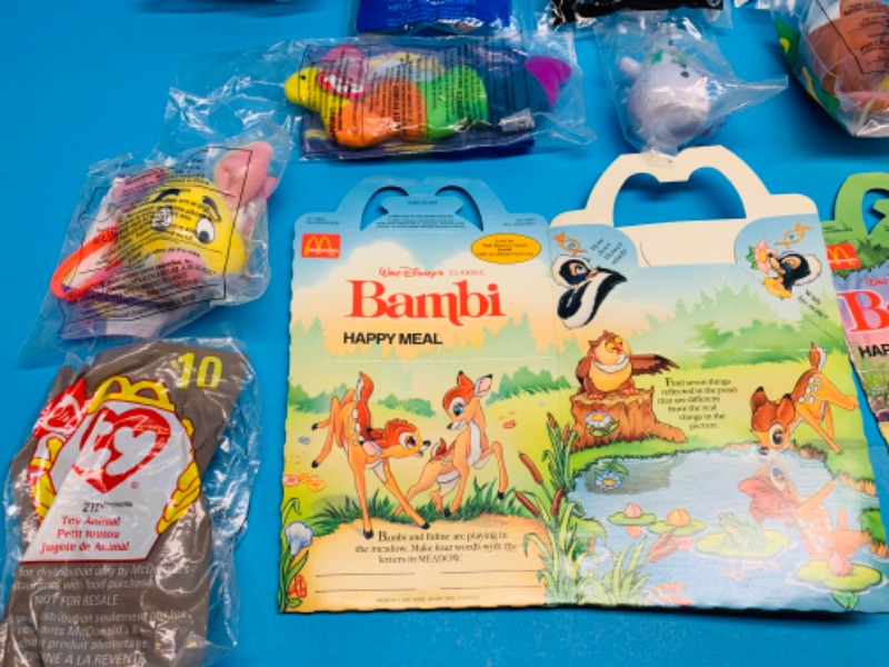 Photo 1 of 279911…sealed vintage McDonald’s happy meal toys 