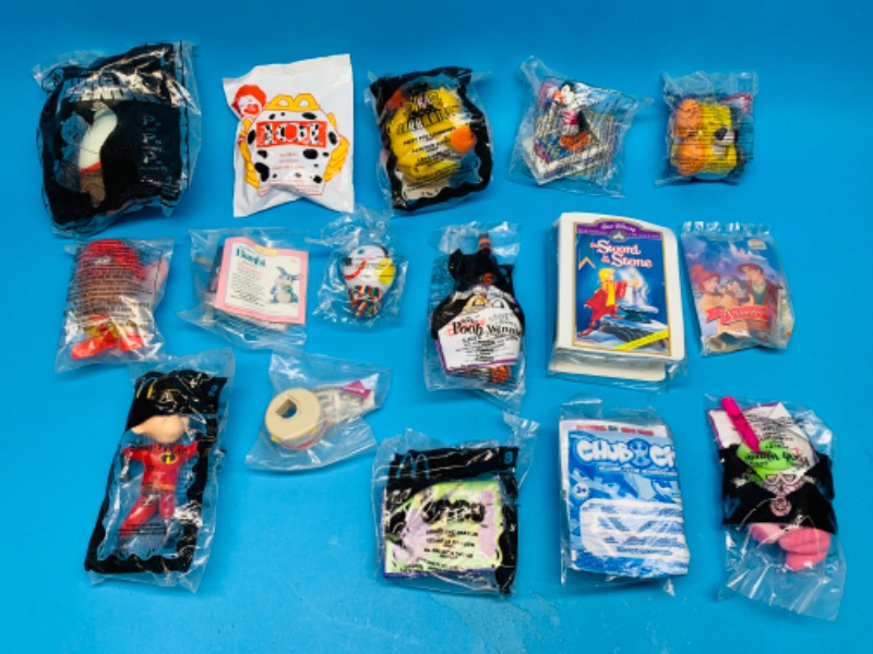 Photo 1 of 279913… sealed vintage happy meal toys 