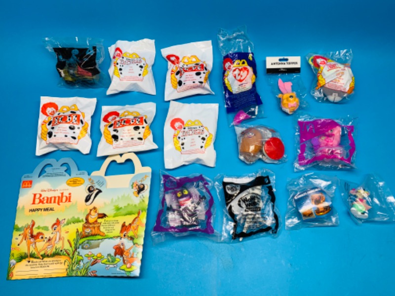 Photo 1 of 279914…  sealed vintage happy meal toys 