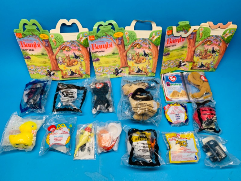 Photo 1 of 279917…  sealed vintage happy meal toys 