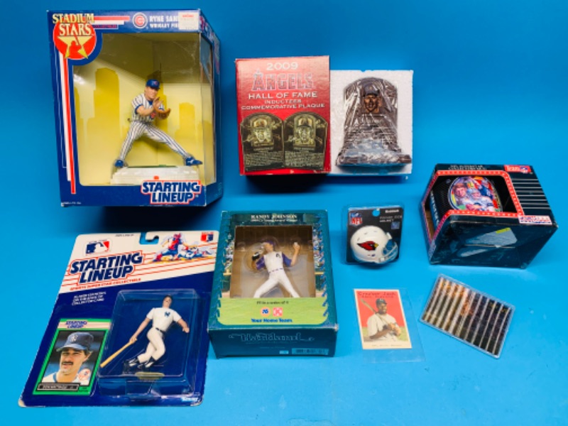 Photo 1 of 279922…8 piece vintage sport collectibles 