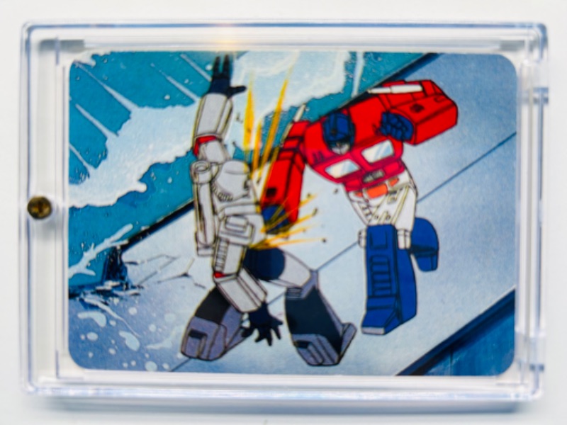 Photo 1 of 279941…1985 transformers card 83 series 1  in hard plastic case 