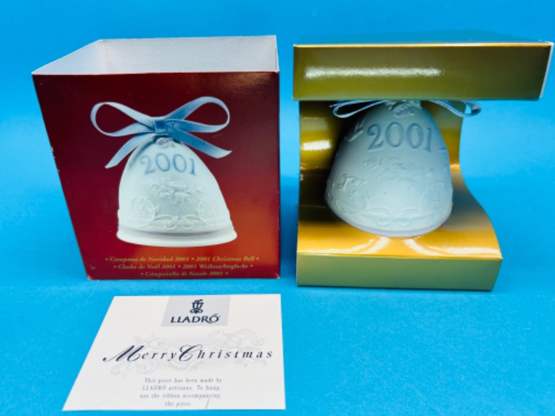 Photo 2 of 279947…vintage Lladro porcelain 2001 ornament with box