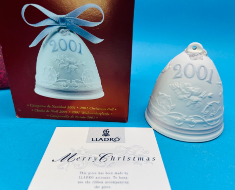 Photo 3 of 279947…vintage Lladro porcelain 2001 ornament with box