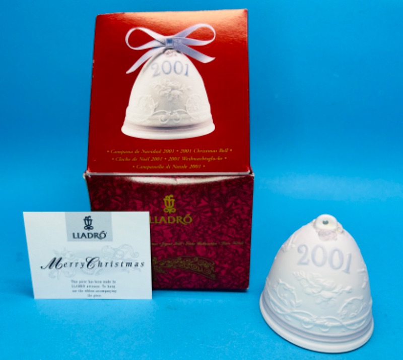 Photo 1 of 279947…vintage Lladro porcelain 2001 ornament with box