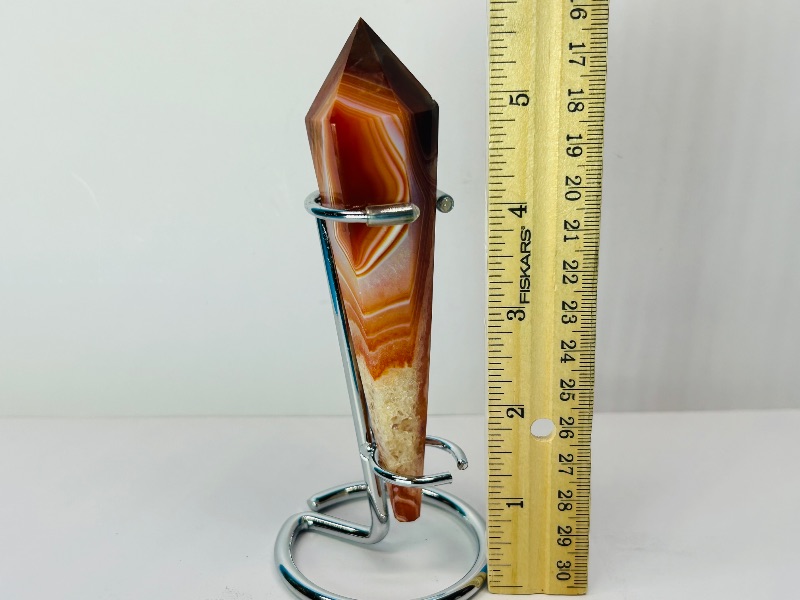 Photo 1 of 279979…carnelian septre on stand 