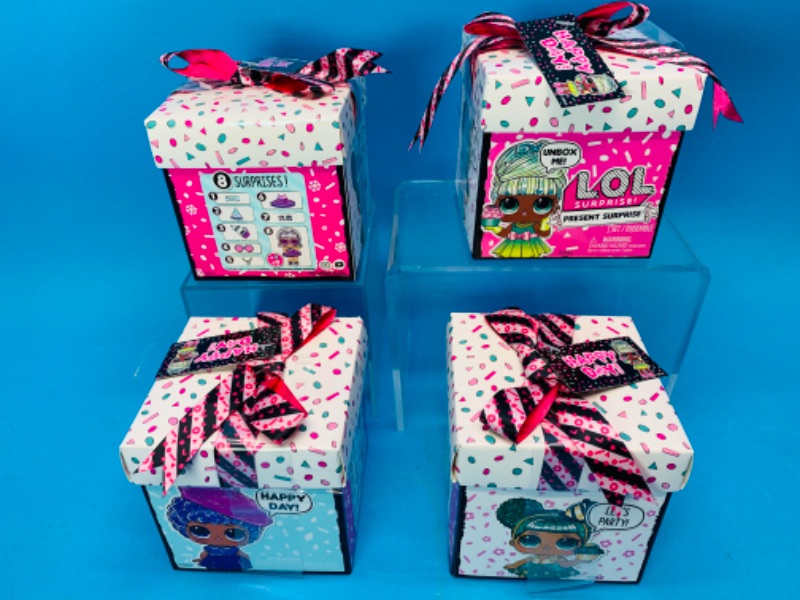 Photo 1 of 281546…4 LOL surprise present happy day gift boxes 