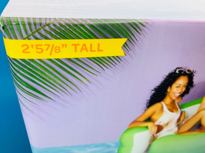 Photo 1 of 281561…xxxlarge sun squad 6 person floating island in original box inflates to 30” high x 125” wide 