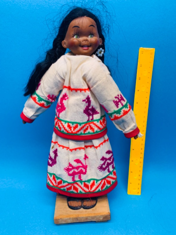 Photo 1 of 281573…vintage native doll 