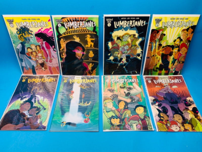 Photo 1 of 281577…8 lumberjanes comics in plastic sleeves 