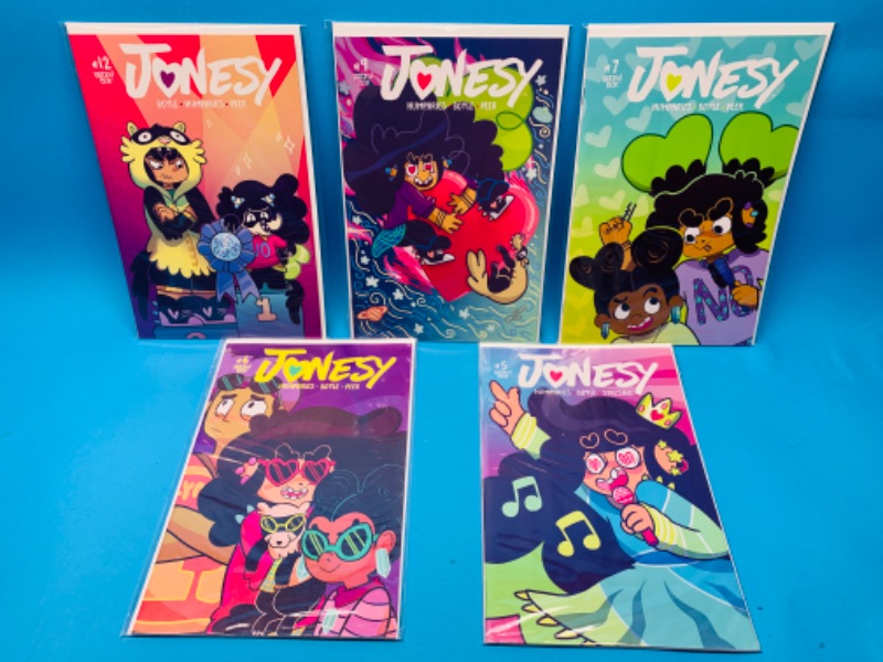 Photo 1 of 281579…5 jonesy comics in plastic sleeves 