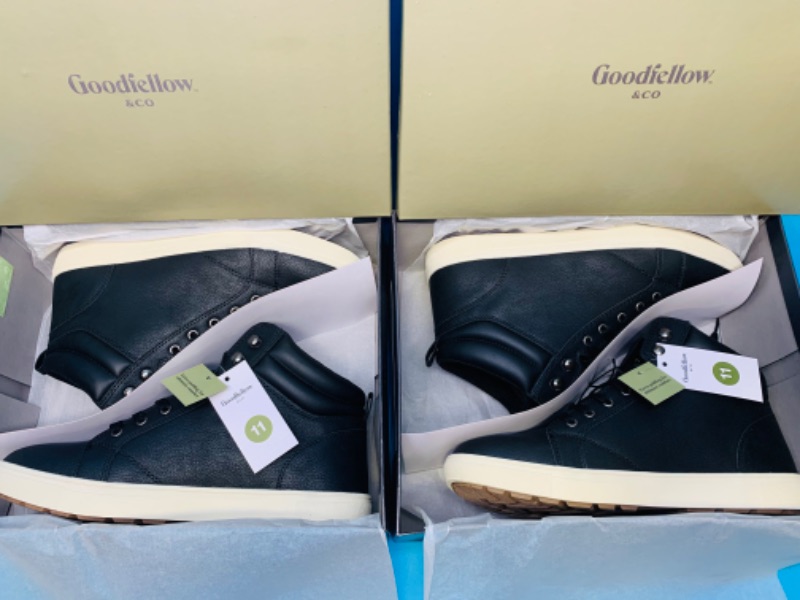 Photo 1 of 281691… 2 pairs of Goodfellow and Co. Drew Boots size 11 in boxes . Extra padding for comfort 