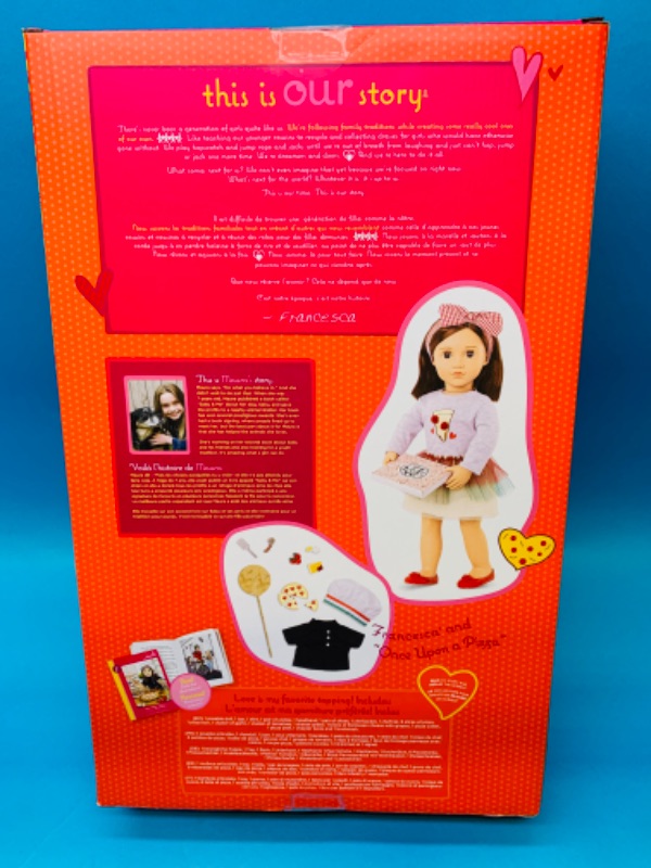 Photo 1 of 281885… our generation huge 18” Francesca  doll