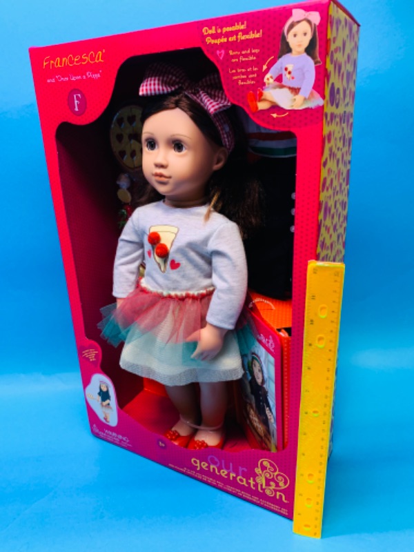 Photo 3 of 281886…our generation huge 18” Francesca  doll