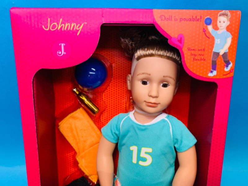 Photo 2 of 281887…our generation huge 18” Johnny doll