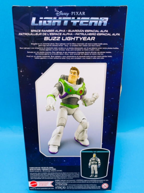 Photo 1 of 281894…Disney Pixar Buzz Lightyear 12” figure space ranger alpha 