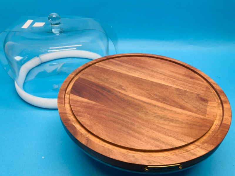 Photo 1 of 282020…glass, metal, and wood cake stand 
