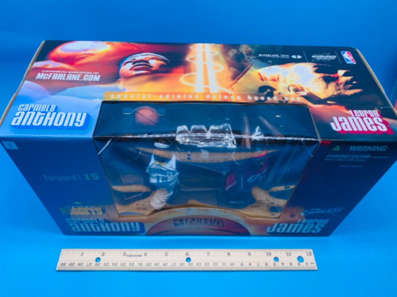 Photo 3 of 282303… mcfarlane toys LeBron James and Carmelo Anthony figures 