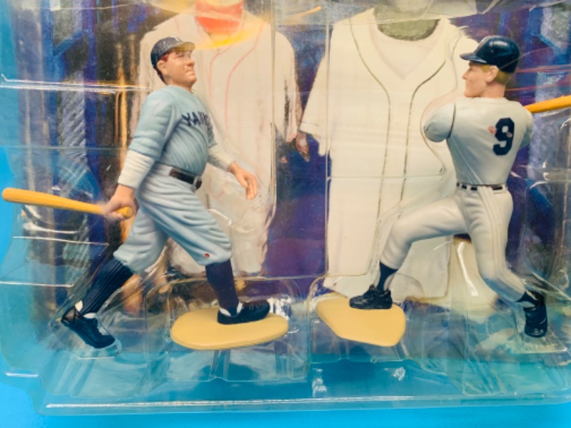 Photo 3 of 282306…worn package-starting line up classic doubles Babe Ruth and roger maris figures 