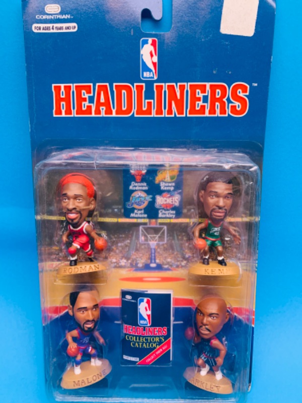 Photo 1 of 282331…vintage NBA headliners figures 
