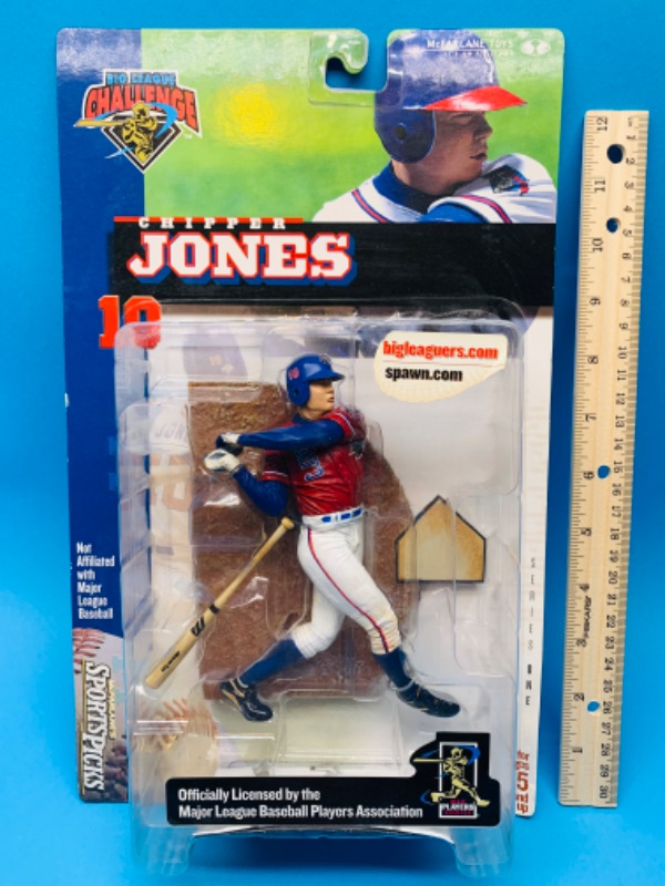 Photo 1 of 282332…mcfarlane toys Chipper Jones figure 