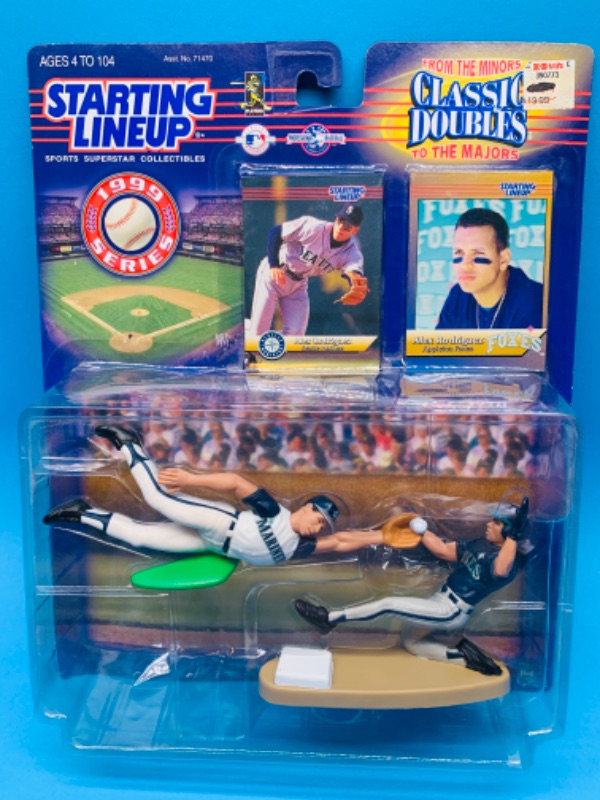 Photo 1 of 282333…starting line up classic doubles Alex Rodriguez figure 