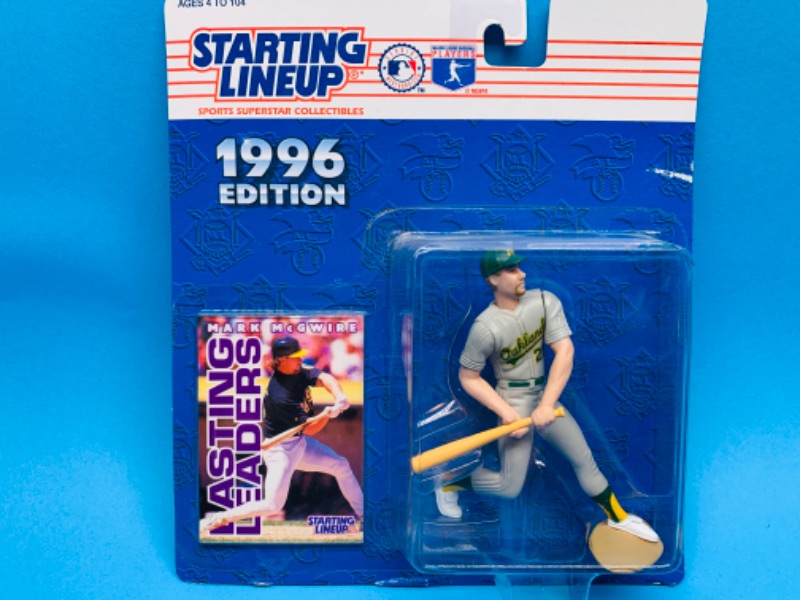 Photo 1 of 282336…starting line up Mark McGwire figure 