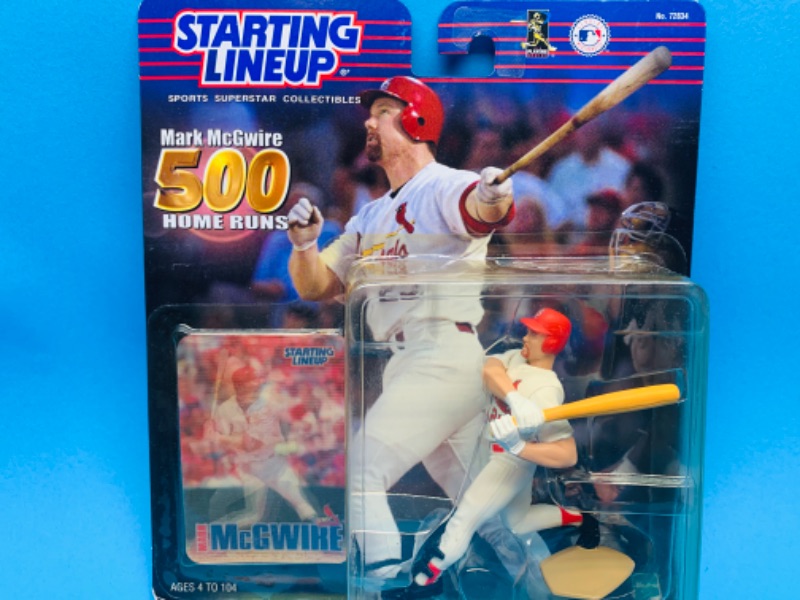 Photo 1 of 282342…starting line up Mark McGwire figure 