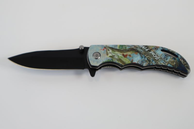 Photo 1 of GONE FISHING POCKET KNIFE NEW 