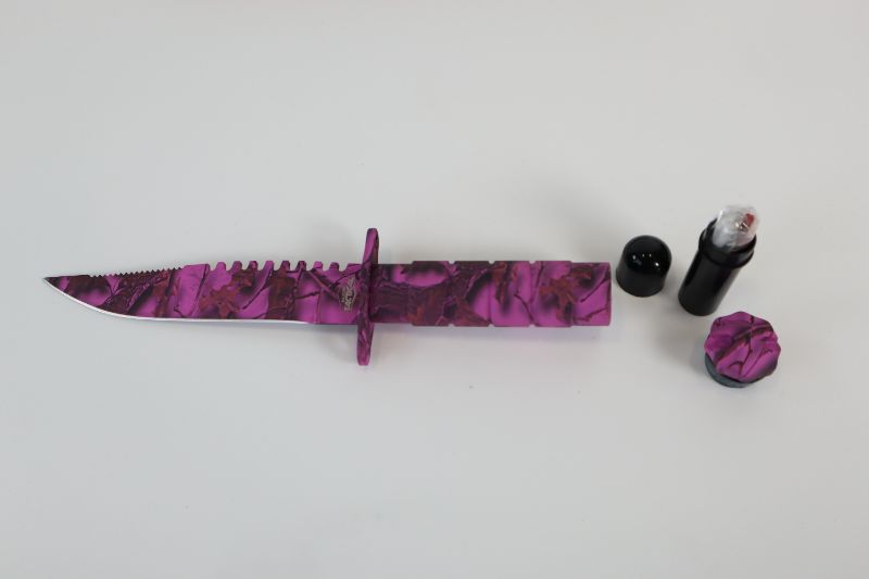 Photo 1 of PINK PURPLE HUNTING KNIFE NEW