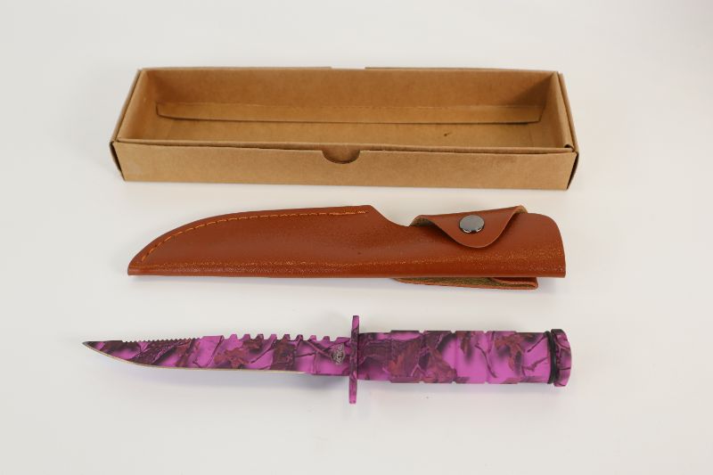 Photo 2 of PINK PURPLE HUNTING KNIFE NEW