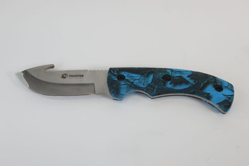 Photo 1 of LARGE BLUE GUT HUNTING KNIFE NEW