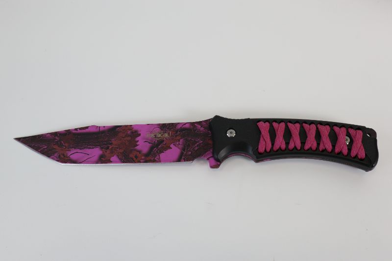 Photo 2 of PINK TACTICAL KNIFE NEW