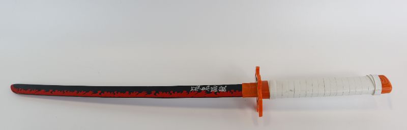 Photo 2 of KIDS SWORD WHITE AND ORANGE WITH MOUNTAINS NEW 