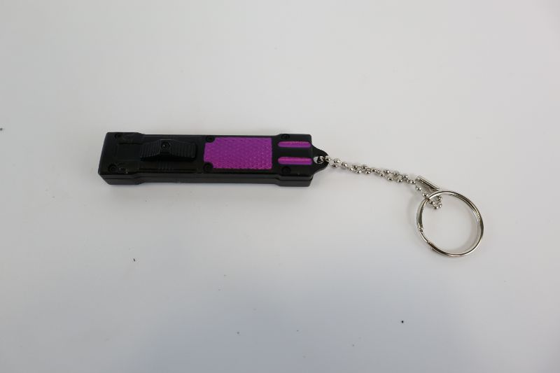 Photo 2 of PURPLE POCKET KNIVE WITH KEYCHAIN NEW