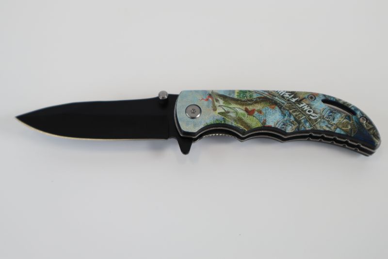 Photo 1 of GONE FISHING POCKET KNIFE NEW