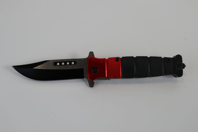 Photo 1 of RED AND BLACK POCKET KNIFE NEW 