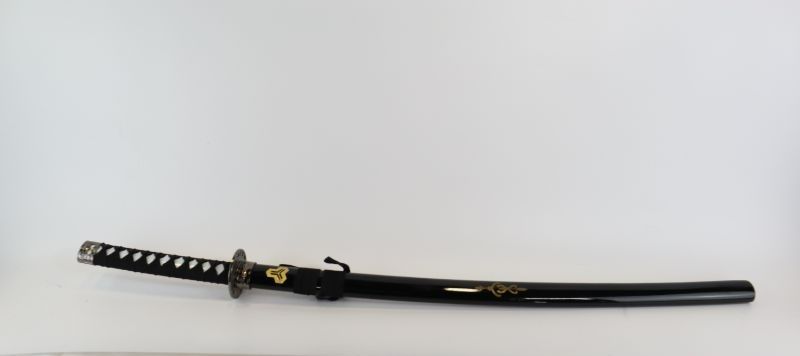 Photo 4 of BLACK AND WHITE KATANA NON FUNCTIONAL NEW