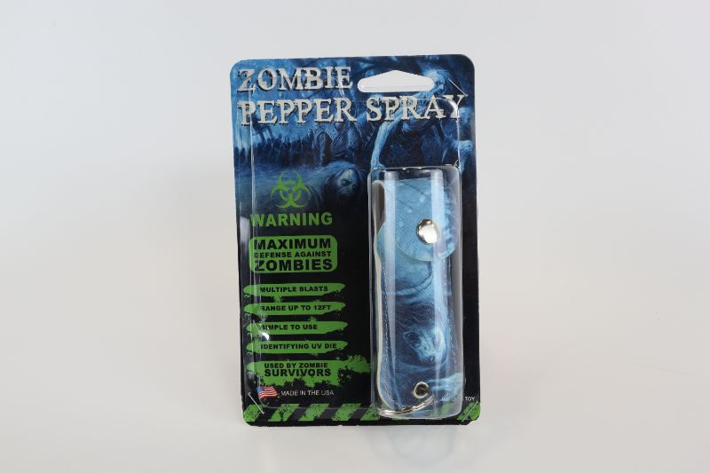 Photo 1 of CHEETAH BRAND PEPPER SPRAY WITH ZOMBIE CARRYING CASE MAXIMUM STRENGTH NEW