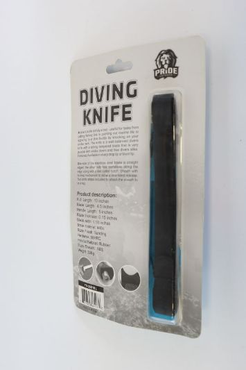 Photo 2 of HIGHLY DURABLE CUTTING EDGE DIVING KNIFE IN BLUE AND BLACK NEW 