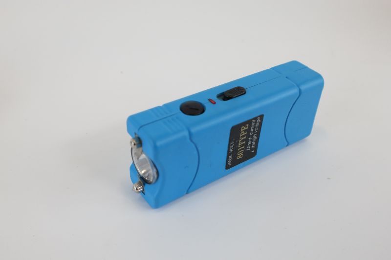 Photo 1 of BLUE STUN GUN WITH CARRY CASE AND KEY CHAIN  NEW 