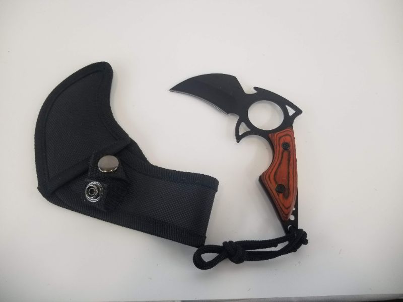 Photo 2 of RAPTOR CLAW KNIFE WITH CASE NEW 