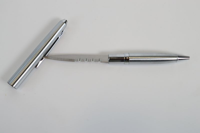 Photo 1 of SILVER KNIFE PEN NEW 