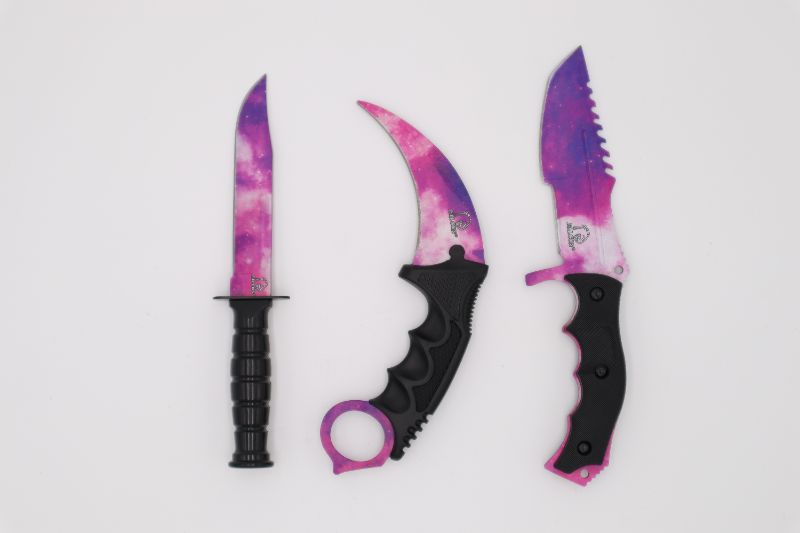 Photo 1 of 3 SET GALAXY KNIVES NEW 