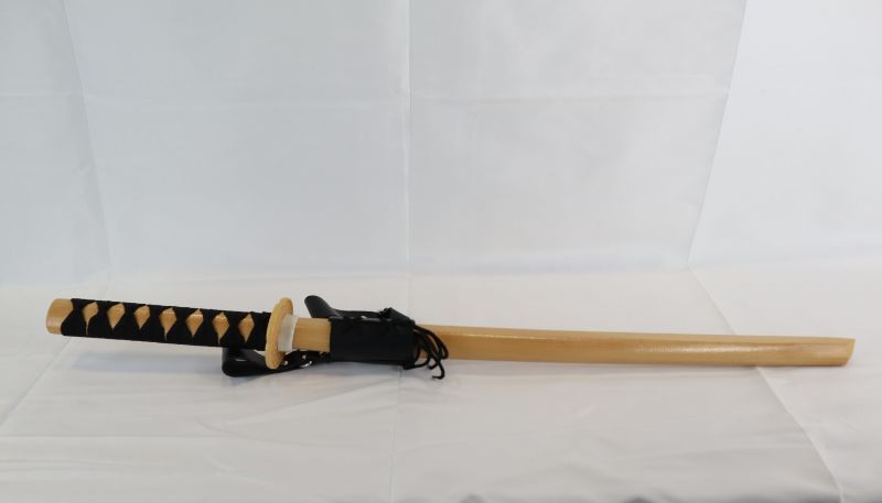 Photo 1 of WOODEN KATANA PRACTICE SWORD NEW